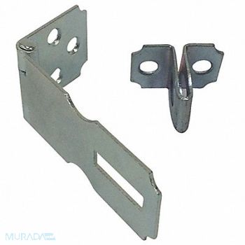 GRAINGER APPROVED Fixed Staple Hasp Zinc Plated 2 1/2 L, 39DZ88