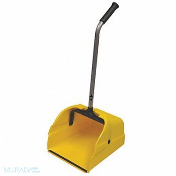 B L DISTRIBUTORS Long Handled Dust Pan Yellow, 39EC33