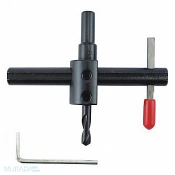 GENERAL Circle Cutter Steel 3-1/4 in L, 39EP63