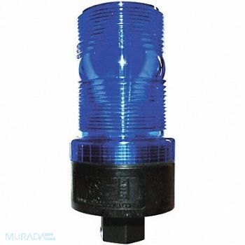 RAILHEAD GEAR Warning Strobe Blue LED 120VAC, 39F094