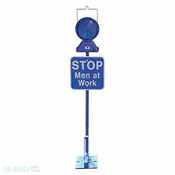 RAILHEAD GEAR Permanent Mount Flag Blue LED, 39F114