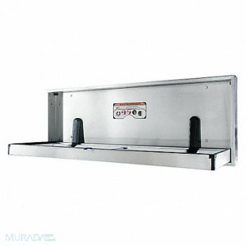 FOUNDATIONS Changing Station Silver 64 3/4 in W, 39F739