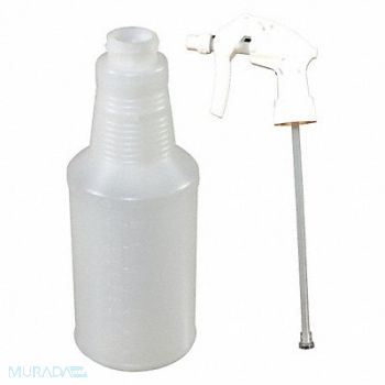 IMPACT Trigger Spray Bottle 16oz 10 3/8 H Clear, 39FC97