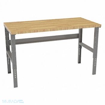 TENNSCO Workbench Butcher Block 72 W 36 D, 39FL24