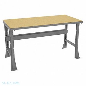 TENNSCO Workbench Particleboard 60 W 30 D, 39FL58