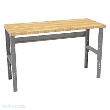 TENNSCO Workbench Butcher Block 72 W 30 D, 39FL74
