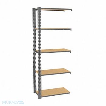 TENNSCO Boltless Shelving 18x96x36in AdOn, 39FM99