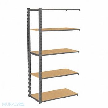 TENNSCO Boltless Shelving 24x96x36in AdOn, 39FN06