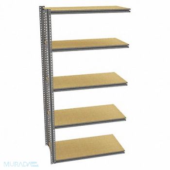TENNSCO Boltless Shelving 24x96x48in AdOn, 39FN14