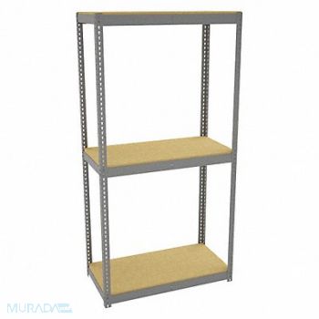 TENNSCO Boltless Shelving 24x96x48in Strtr, 39FN17
