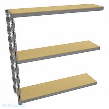 TENNSCO Boltless Shelving 24x96x96in AdOn, 39FN22