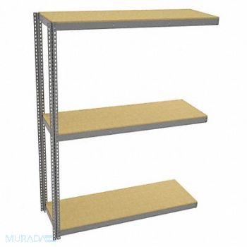 TENNSCO Boltless Shelving 24x96x72in AdOn, 39FN28