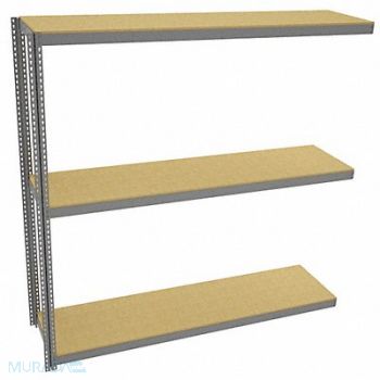 TENNSCO Boltless Shelving 24x96x96in AdOn, 39FN32
