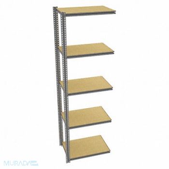 TENNSCO Boltless Shelving 24x120x36in AdOn, 39FN46