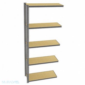 TENNSCO Boltless Shelving 18x120x48in AdOn, 39FN48
