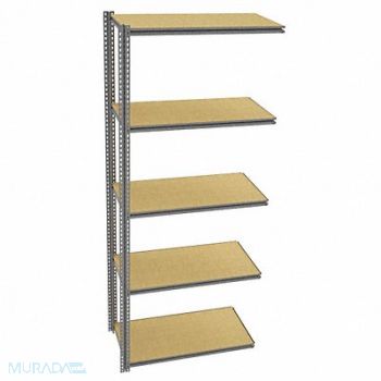 TENNSCO Boltless Shelving 24x120x48in AdOn, 39FN50