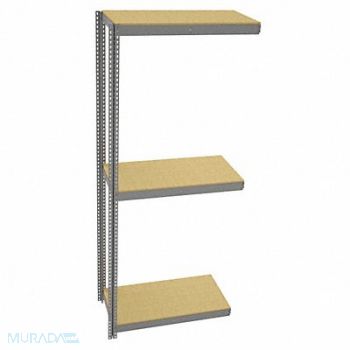 TENNSCO Boltless Shelving 24x120x48in AdOn, 39FN52