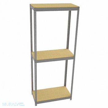 TENNSCO Boltless Shlvng 24x120x48in Strtr, 39FN53