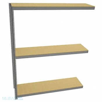 TENNSCO Boltless Shelving 24x120x96in AdOn, 39FN58