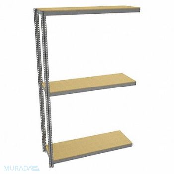 TENNSCO Boltless Shelving 24x120x72in AdOn, 39FN64