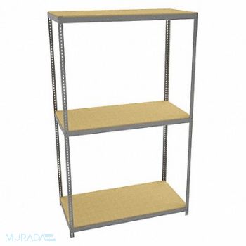 TENNSCO Boltless Shlvng 36x120x72in Strtr, 39FN67