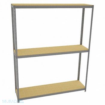 TENNSCO Boltless Shlvng 24x120x96in Strtr, 39FN69