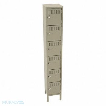 TENNSCO Bx Lckr 6x1Lckr Sand 78 x12 x12 Assm, 39FN81