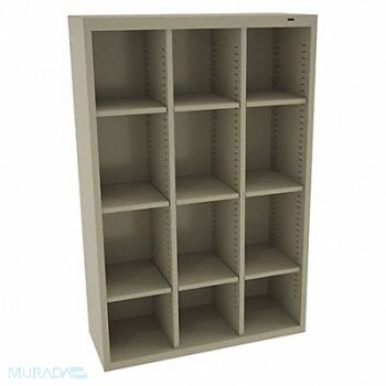 TENNSCO CubiCabnt 13 1/2x54x34 1/2in #Cmpmt 12, 39FN97