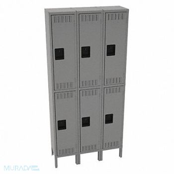 TENNSCO K4164 Lckr 2x3Lckr Md Gray 78 x36 x12 Assm, 39FP15