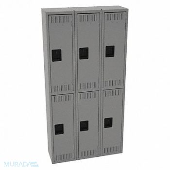 TENNSCO K4155 Lckr 2x3Lckr Md Gray 72 x36 x12 Assm, 39FP19