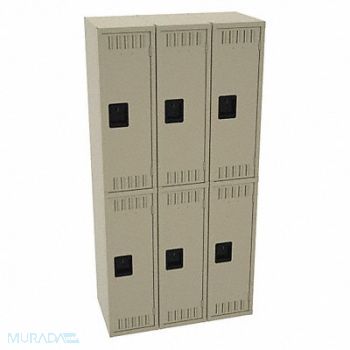 TENNSCO K4157 Wrdrb Lckr 2x3Lckr Sand 72 x36 x18 Assm, 39FP30