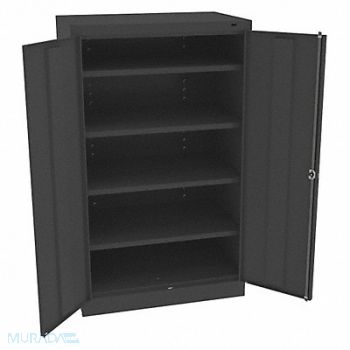 TENNSCO K3842 Storage Cabinet 60 x36 x24 Black 4Shlv, 39FP42