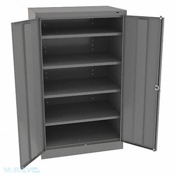 TENNSCO K3842 Storage Cabinet 60 x36 x24 MdGry 4Shlv, 39FP49