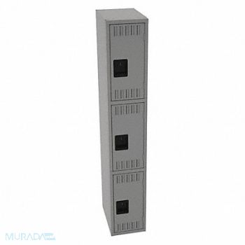 TENNSCO K4154 Lckr 3x1Lckr Md Gray 72 x12 x18 Assm, 39FP73