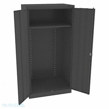 TENNSCO K3915 Storage Cabinet 72 x36 x24 Black 1Shlv, 39FP80