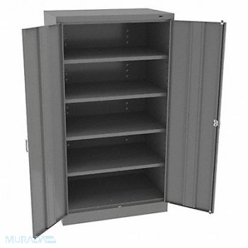 TENNSCO K3842 Storage Cabinet 66 x36 x24 MdGry 4Shlv, 39FR05