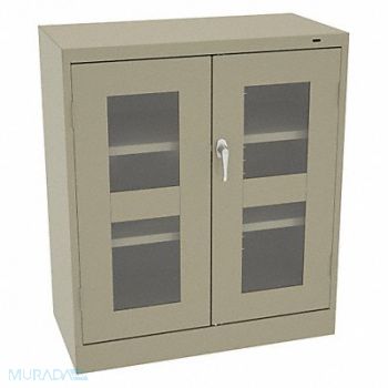 TENNSCO Storage Cabinet 42 x36 x24 Sand 2Shlv, 39FR35