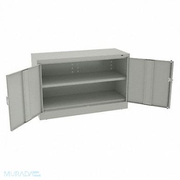 TENNSCO Storage Cabinet 30 x48 x18 LtGry 1Shlv, 39FR37