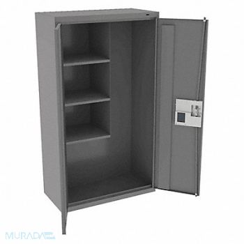 TENNSCO K4849 Storage Cabinet 64 x36 x18 MdGry 3Shlv, 39FR53