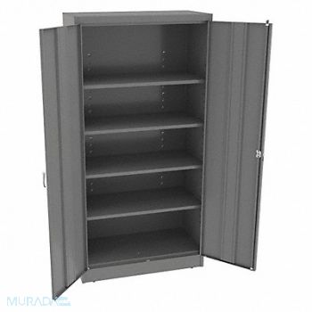 TENNSCO K3851 Storage Cabinet 72 x36 x18 MdGry 4Shlv, 39FR64