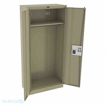 TENNSCO Storage Cabinet 78 x36 x18 Sand 1Shlv, 39FR91