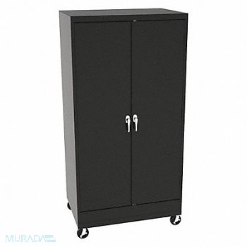 TENNSCO K4834 Storage Cabinet 73 x36 x24 Black 4Shlv, 39FR97
