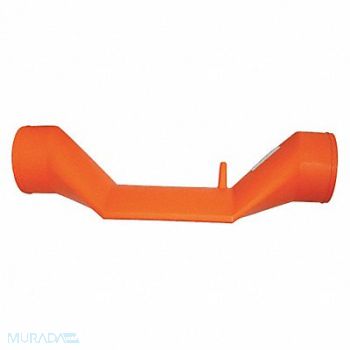 AIR SYSTEMS INTERNATIONAL Saddle Vent 12 in Dia Orange, 39FW34