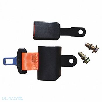 GRAINGER APPROVED Forklift Seat Belt Safety Orange, 39FY70