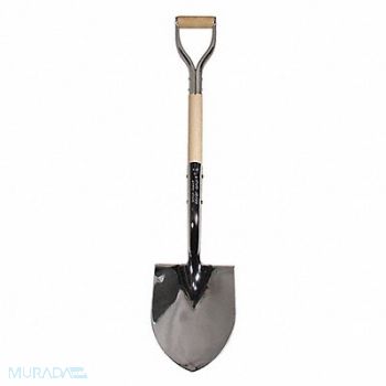 RAZOR-BACK Ceremonial Shovel 14ga D Hndl 28in.LHndl, 39FZ94