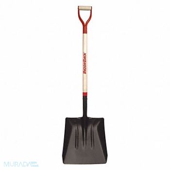 RAZOR-BACK Street/Coal Shovel 14ga DHndl 40in.LHndl, 39FZ98
