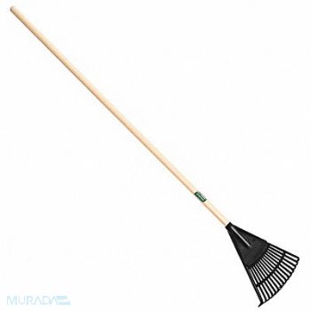 UNION TOOLS Shrub Rake 15 Tines Wood 8 in.W tines, 39GA05