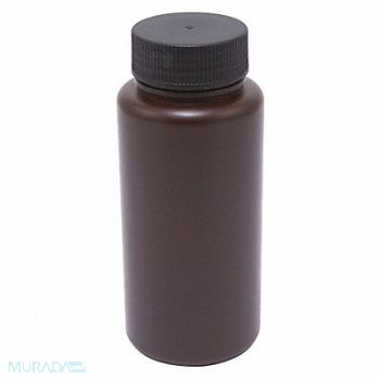 AZLON Bottle 1000mL Plastic Wide PK12, 39H772