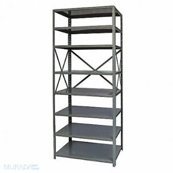 HALLOWELL Metal Shlvng Cap 350 lb 24inx84inx48in, 39K756