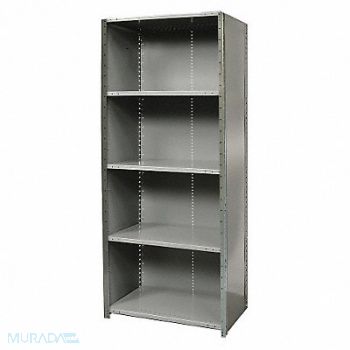 HALLOWELL Metal Shlvng Cap 900 lb 24inx84inx48in, 39K835